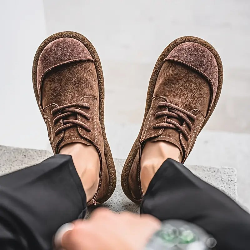 Malan - Zapatos Ortopédicos De Cuero