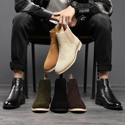 Bradley | Chelsea Boots en suède