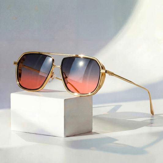 Lunettes de soleil Urban Rétro en titane
