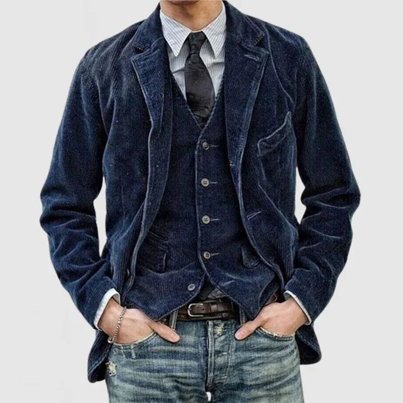 Juan | Corduroy Jasje En Gilet Set