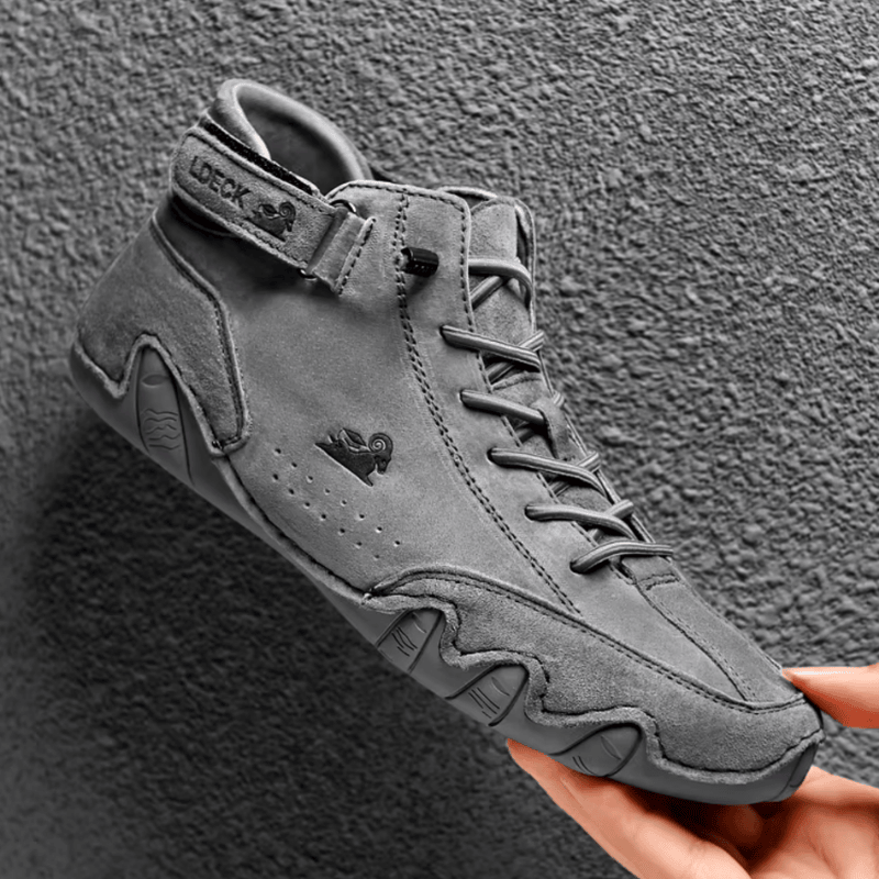 Zapatos ortopédicos de cuero auténtico
