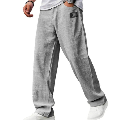 Pantalon léger à coupe droite