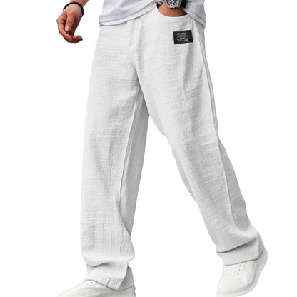 Pantalon léger à coupe droite