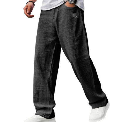Pantalon léger à coupe droite