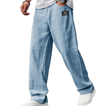 Pantalon léger à coupe droite