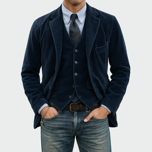 Ensemble blazer et gilet
