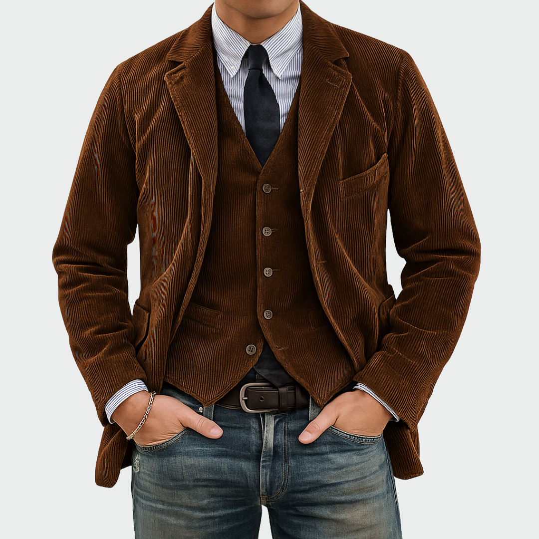 Conjunto de Blazer y Chaleco